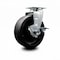 Service Caster 6 Inch Glass Filled Nylon Swivel Caster with Roller Bearing and Brake SCC SCC-20S620-GFNR-TLB - alternate 1